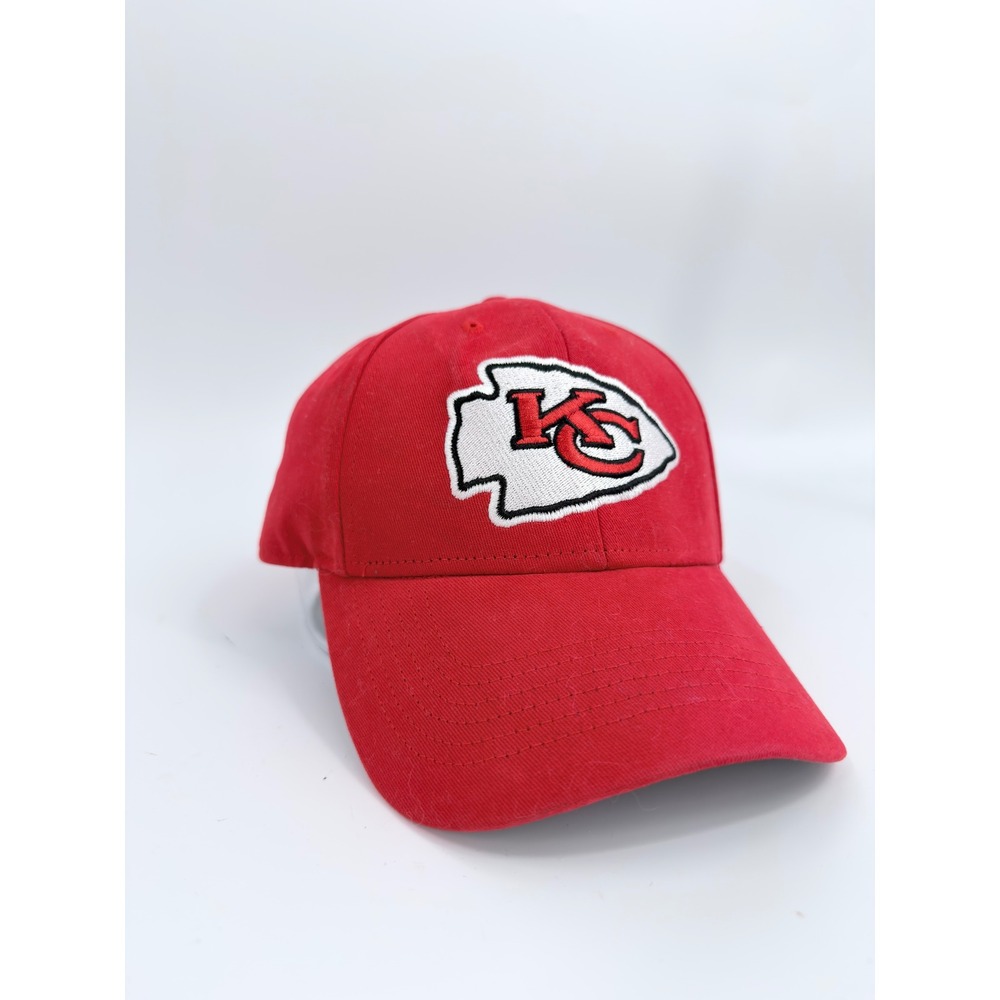 NFL Team Apparel Kansas City Chiefs Hat Baseball Cap Modern Unisex OSFA Red
